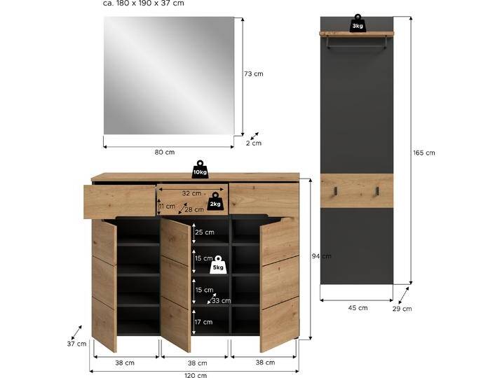 Xonox Home, Garderobe + Kleiderhaken, Canu Xonox Home, Garderobe + Kleiderhaken, Canu von Galaxus