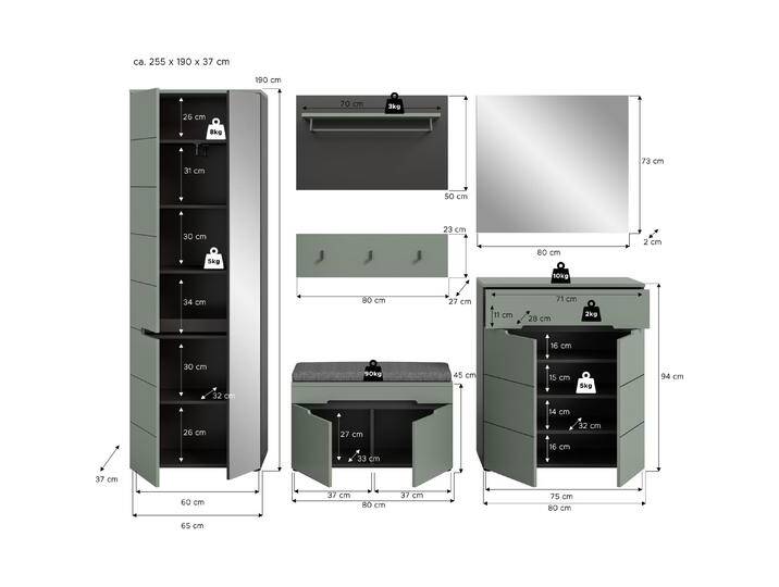 Xonox Home, Garderobe + Kleiderhaken, Canu Xonox Home, Garderobe + Kleiderhaken, Canu von Galaxus