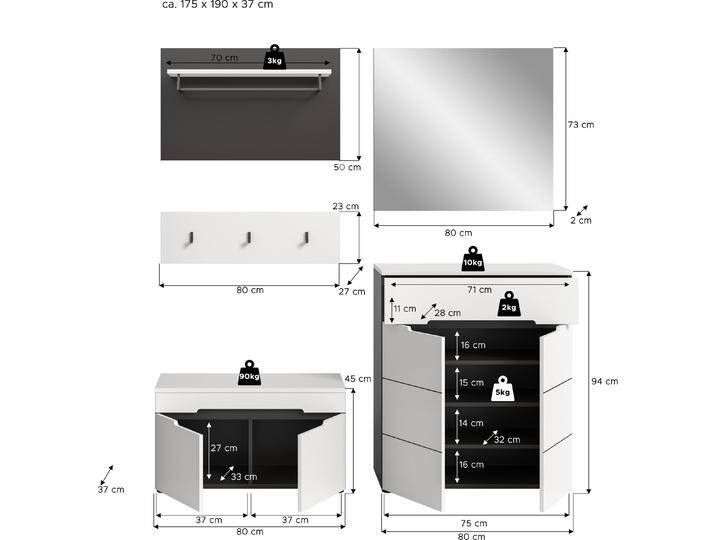Xonox Home, Garderobe + Kleiderhaken, Canu Xonox Home, Garderobe + Kleiderhaken, Canu von Galaxus