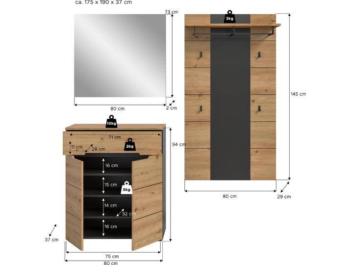 Xonox Home, Garderobe + Kleiderhaken, Canu Xonox Home, Garderobe + Kleiderhaken, Canu von Galaxus