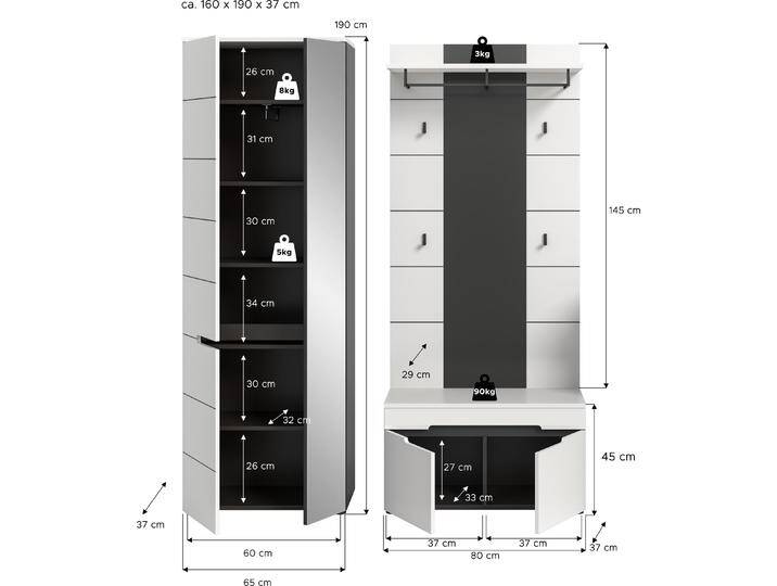 Xonox Home, Garderobe + Kleiderhaken, Canu Xonox Home, Garderobe + Kleiderhaken, Canu von Galaxus