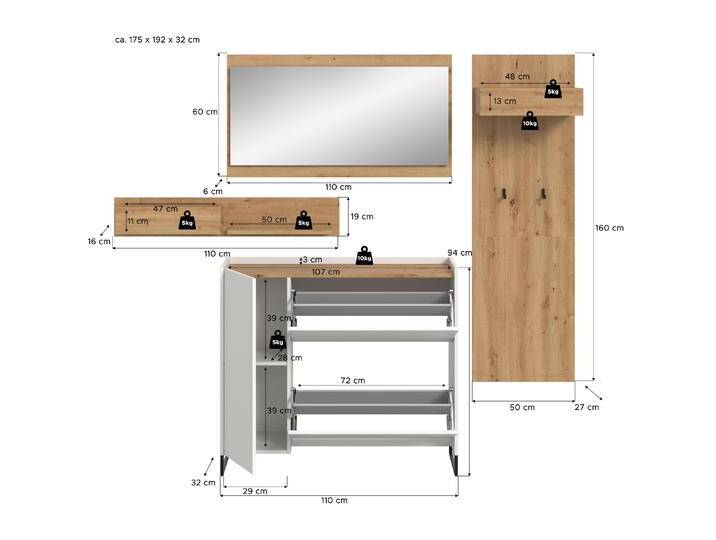 Xonox Home, Garderobe + Kleiderhaken, Drive Xonox Home, Garderobe + Kleiderhaken, Drive von Galaxus