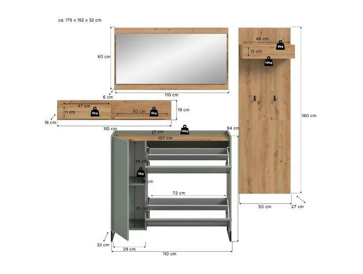 Xonox Home, Garderobe + Kleiderhaken, Drive Xonox Home, Garderobe + Kleiderhaken, Drive von Galaxus