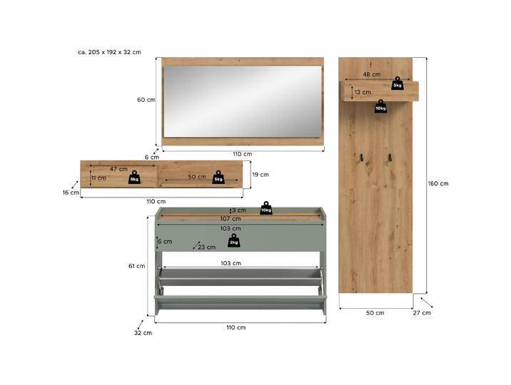 Xonox Home, Garderobe + Kleiderhaken, Drive Xonox Home, Garderobe + Kleiderhaken, Drive von Galaxus