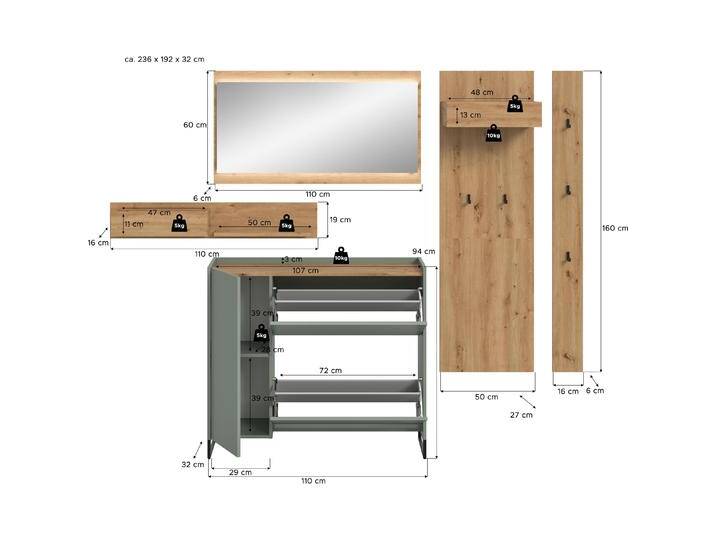 Xonox Home, Garderobe + Kleiderhaken, Drive Xonox Home, Garderobe + Kleiderhaken, Drive von Galaxus