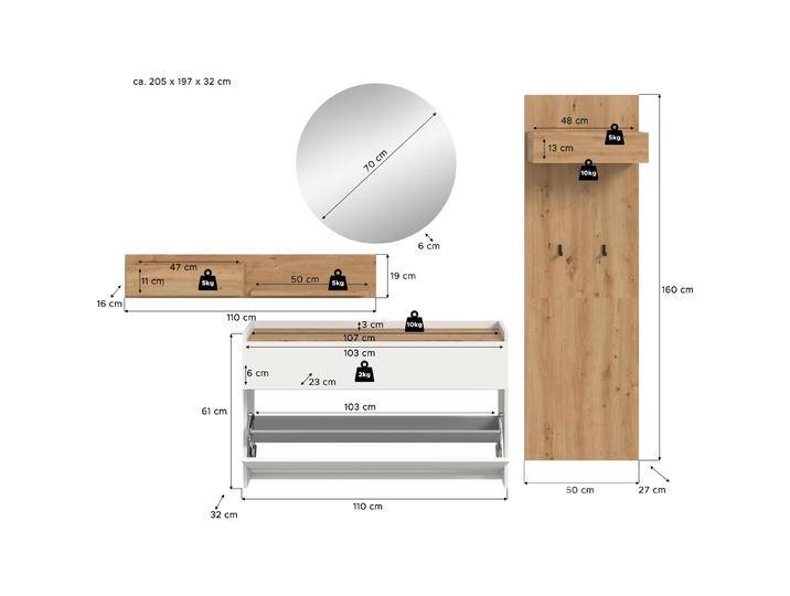 Xonox Home, Garderobe + Kleiderhaken, Drive Xonox Home, Garderobe + Kleiderhaken, Drive von Galaxus