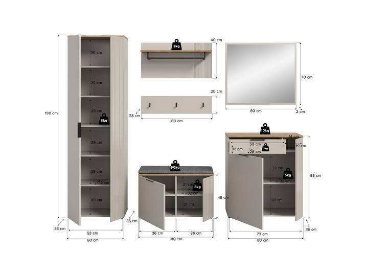 Xonox Home, Garderobe + Kleiderhaken, Slide Xonox Home, Garderobe + Kleiderhaken, Slide von Galaxus