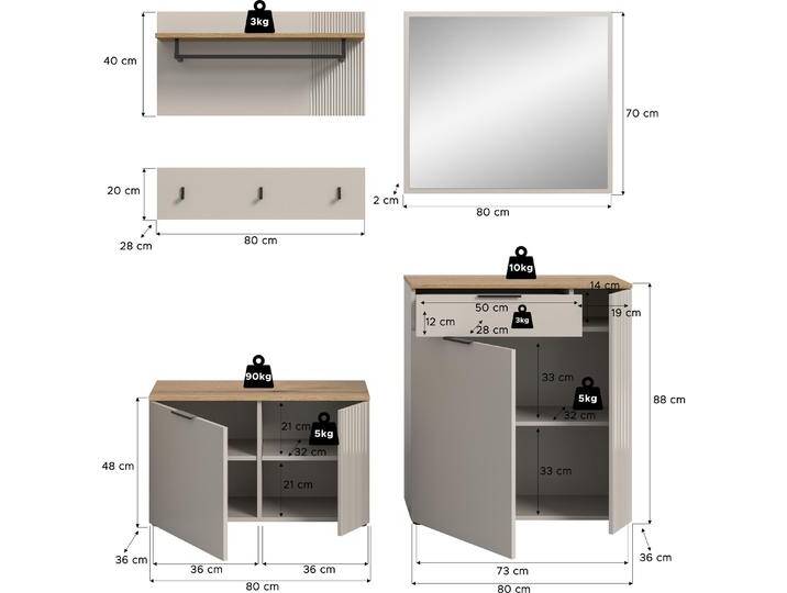Xonox Home, Garderobe + Kleiderhaken, Slide von Galaxus