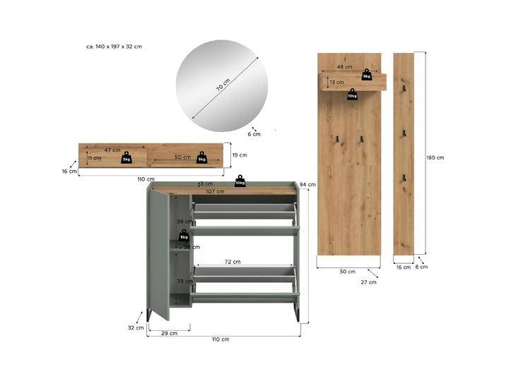 Xonox Home, Schuhschrank, Drive von Galaxus