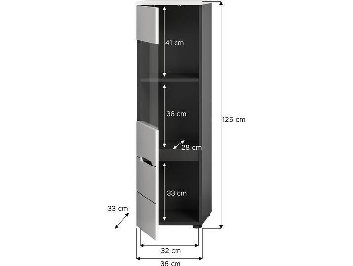 Xonox Home, Vitrine + Buffetschrank, Canu von Galaxus