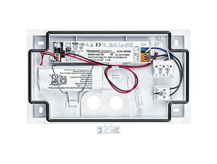 Zumtobel, Fassadenbeleuchtung, Sicherheitszeichenleuchte 42186028 (60 lm, IP42) von Galaxus