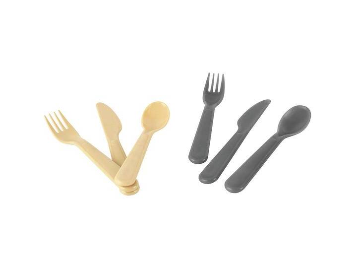 dantoy, Kindergeschirr + Kinderbesteck, Tiny Bio Besteckset s/grau 2er dantoy, Kindergeschirr + Kinderbesteck, Tiny Bio Besteckset s/grau 2er von Galaxus