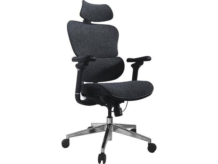 equip, Bürostuhl, Ergonomischer Bürostuhl mit Kopf und Armstützen bl-sw equip, Bürostuhl, Ergonomischer Bürostuhl mit Kopf und Armstützen bl-sw von Galaxus