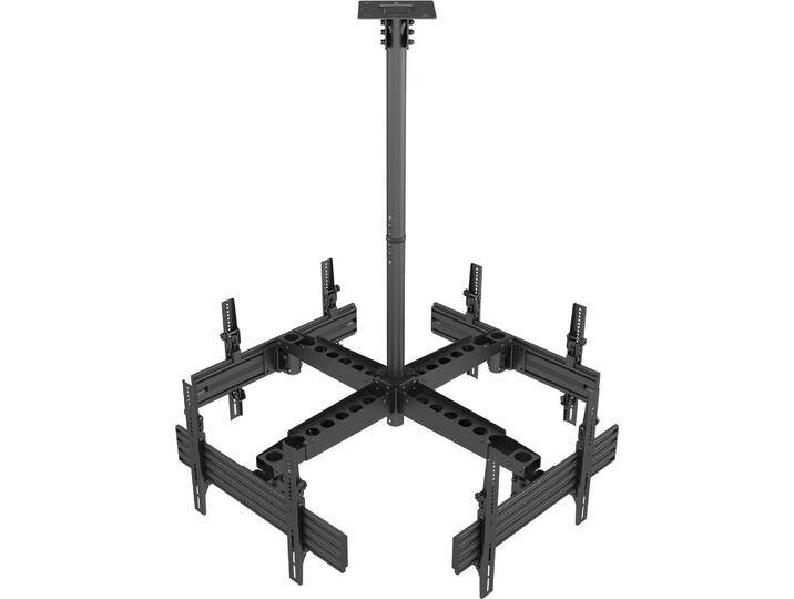 equip Pro - Klammer - Kunststoff, Aluminium, Stahl - Schwarz - Bildschirmgrösse: 81.3-1 (Decke, 65 ), Monitor Halterung, Schwarz von Galaxus