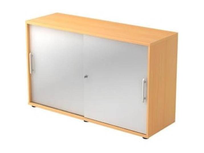 kaiserkraft, Aktenschrank, FINO - Schiebetürenschrank (120 x 40 x 74.5 cm) von Galaxus