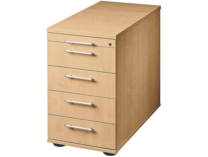 kaiserkraft, Rollcontainer, Standcontainer, höhenverstellbar (42.5 x 80 x 76 cm) von Galaxus