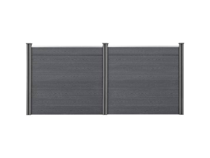 neu.holz, Gartenzaun, WPC Gartenzaun 165x314 cm mit Pfosten Sichtschutz Windschutz Grau neu.holz, Gartenzaun, WPC Gartenzaun 165x314 cm mit Pfosten Sichtschutz Windschutz Grau von Galaxus