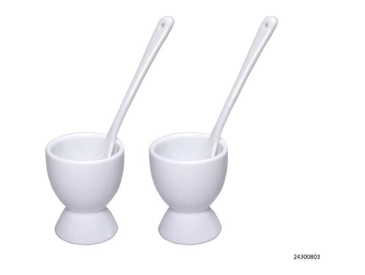 neuetischkultur Eierbecher Porzellan 2er Set, Eierbecher, Weiss von Galaxus