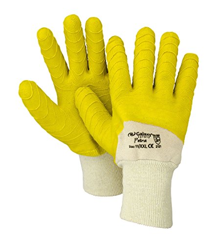Galaxy Safety 244 10 Handschuhe Latex fleischfarbenen 10/XL von Galaxy Safety