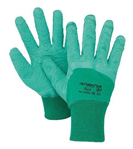 Galaxy Safety 245 11 Handschuhe Latex Grün 11/XXL von Galaxy Safety