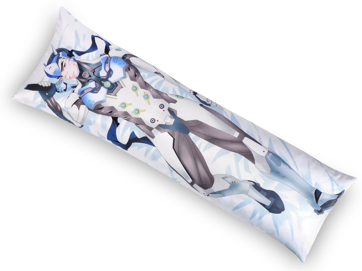 GalaxyCat Seitenschläferkissen OW Dakimakura Umarmungskissen / Kissenbezug, Dakimakura Bezug mit Genji von GalaxyCat