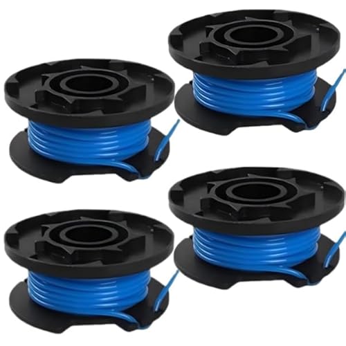 Galenkong Ersatzfaden für Rasentrimmer, 1,6 mm, kompatibel mit Ryobi OLT1832 RLT183215 RAC124 Galenkong Ersatzfaden für Rasentrimmer, 1,6 mm, kompatibel mit Ryobi OLT1832 RLT183215 RAC124 von Galenkong