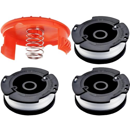 Rasentrimmer Ersatzspule Kompatibel mit Black & Decker Rasentrimmer AF-100 ST5530-GB GLC3630L20-GB STC1820PC-GB BESTA530-GB BESTA525-GB,(3 Rasentrimmer Spule+1 Spulendeckel+1 Frühling) Rasentrimmer Ersatzspule Kompatibel mit Black & Decker Rasentrimmer AF-100 ST5530-GB GLC3630L20-GB STC1820PC-GB BESTA530-GB BESTA525-GB,(3 Rasentrimmer Spule+1 Spulendeckel+1 Frühling) von Galenkong