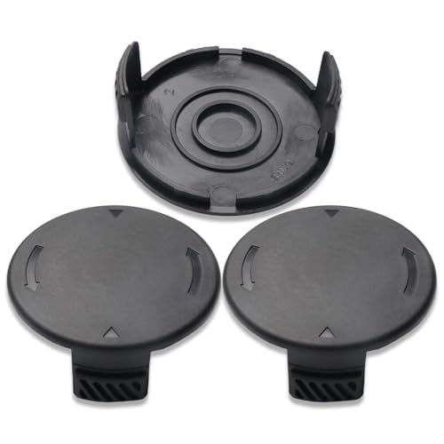 3 Stück Rasentrimmer Spulenkappe, Kompatibel mit Parkside PRTA 20 Li A1-Ian 311046, PRTA 20 Li B1-Ian, PRTA 20 Li B2-Ian 334231 330831,Hochwertiger Kunststoff von Galenkong