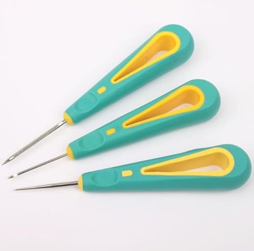 3 Stück grüne runde Lochkegel, Handbohrer, Stanznadel, Kerzen, Docht-Werkzeuge für DIY-Silikonformen, Stanzkerzenherstellung 3 Stück grüne runde Lochkegel, Handbohrer, Stanznadel, Kerzen, Docht-Werkzeuge für DIY-Silikonformen, Stanzkerzenherstellung von Galepromot