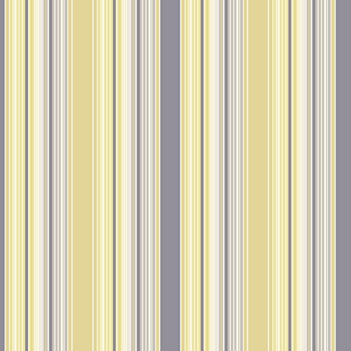 Galerie Smart Streifen Tapete – Gelb, gelb, Full roll (10M x 53 cm) von Galerie
