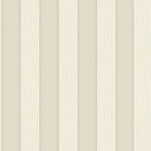 Galerie Tapete Ornamenta 2 Classic Stripe Creme Hellbeige 10m x 53cm 95211 von Galerie