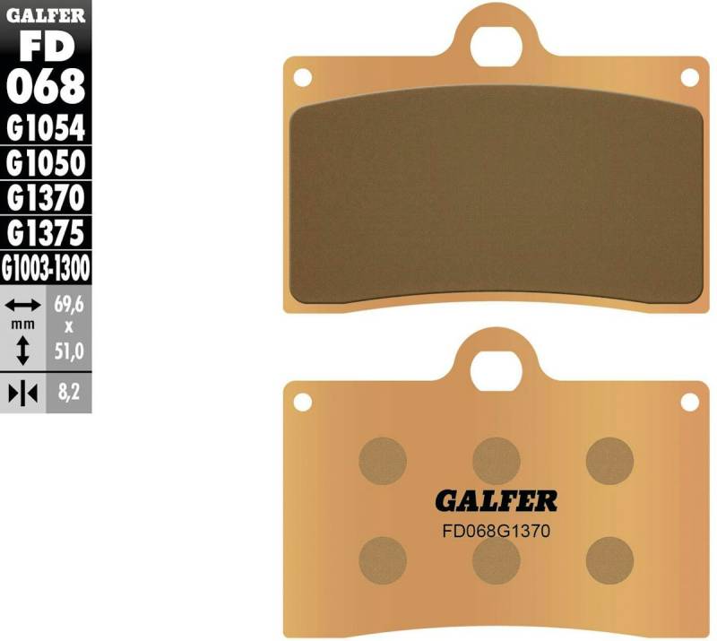 Galfer Bremsbelag FD068 - G1370 von Galfer