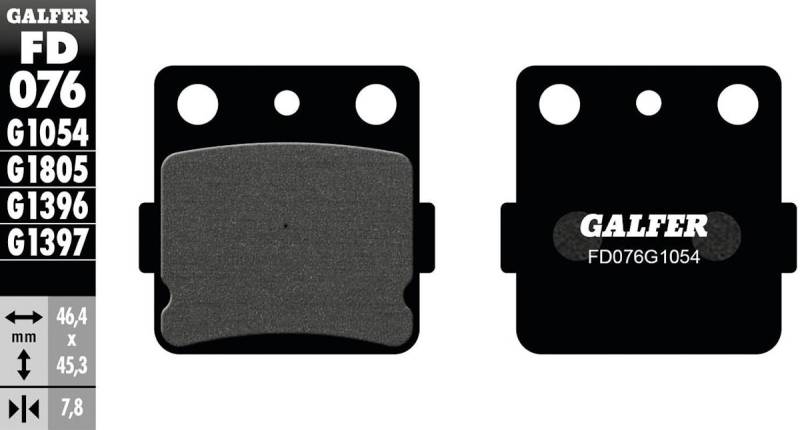 Galfer Bremsbelag FD076 von Galfer