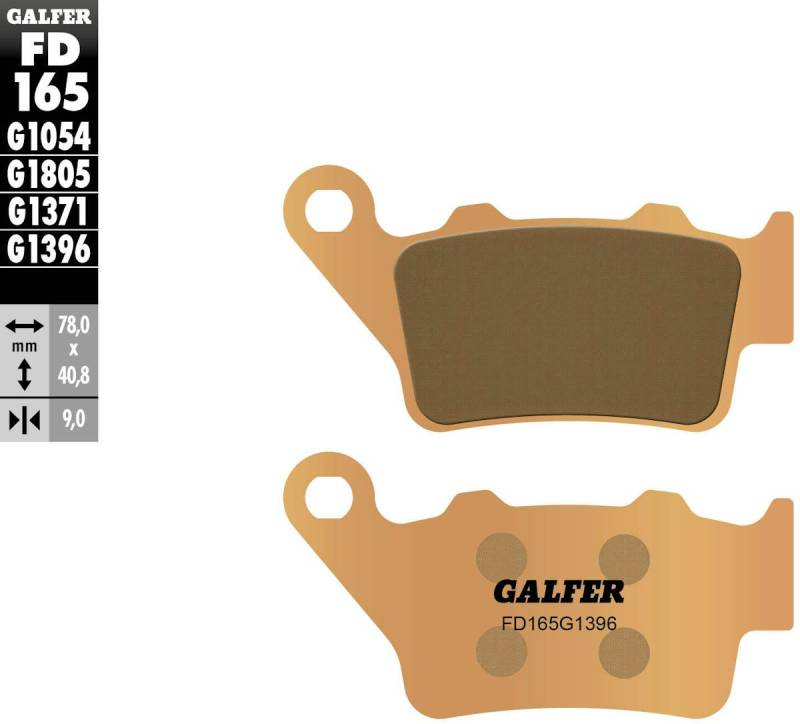 Galfer Bremsbelag FD165 - G1396 von Galfer