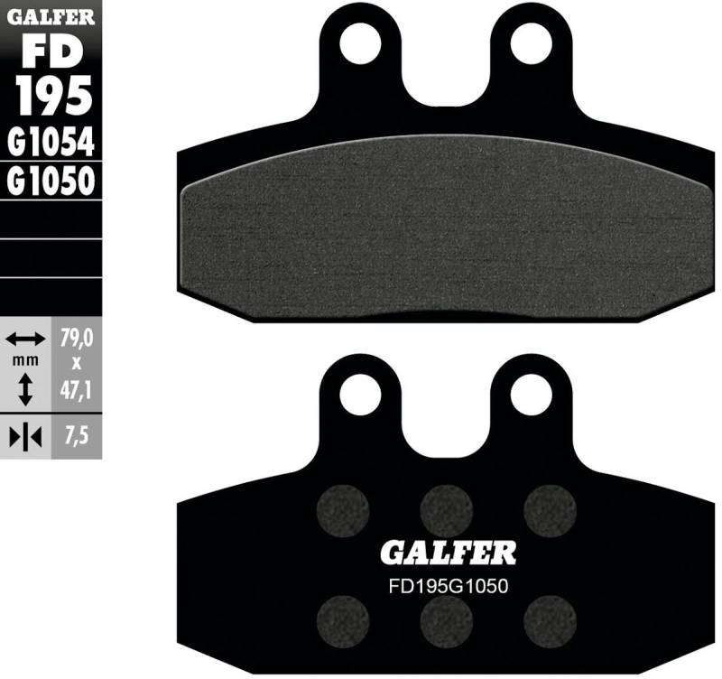 Galfer Bremsbelag FD195 - G1050 von Galfer