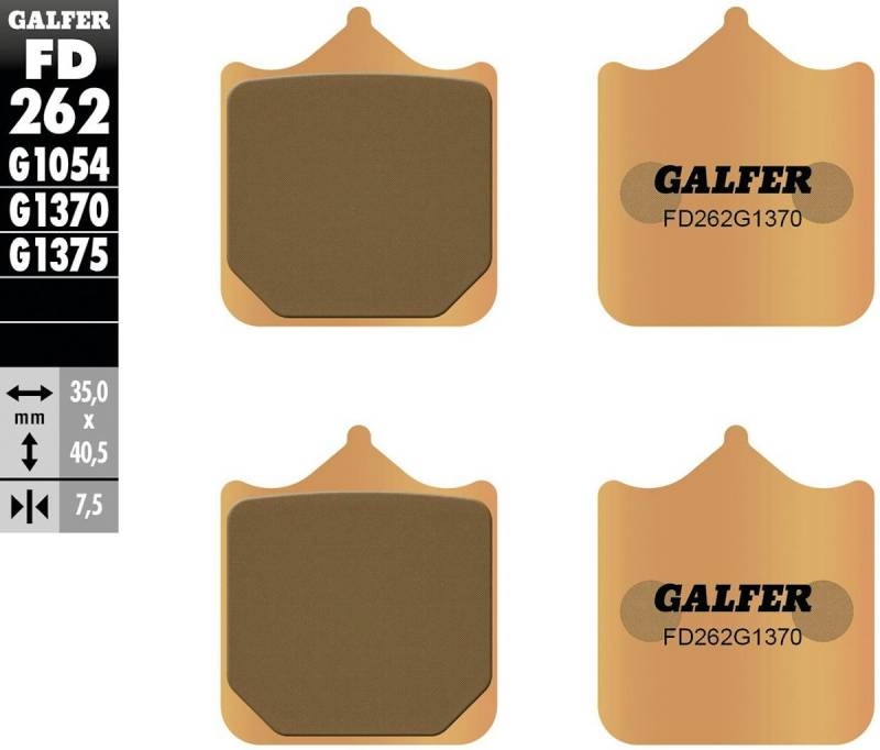 Galfer Bremsbelag FD262 - G1370 von Galfer