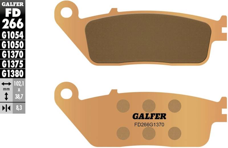 Galfer Bremsbelag FD266 - G1370 von Galfer