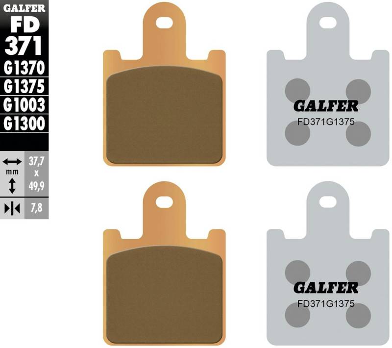 Galfer Bremsbelag FD371 - G1375 von Galfer