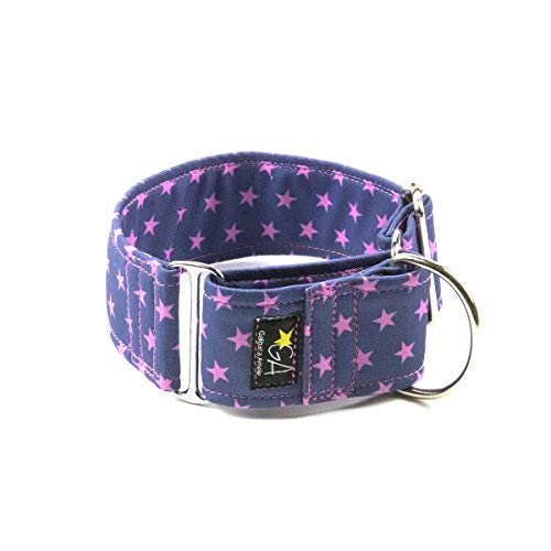 Galguita Amelie 0634438039877 Halsband für Hunde, M, rosa von Galguita Amelie