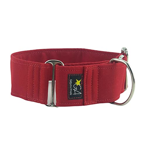 Galguita 0634438710325 Hundehalsband Amelie, L, rot von Galguita Amelie