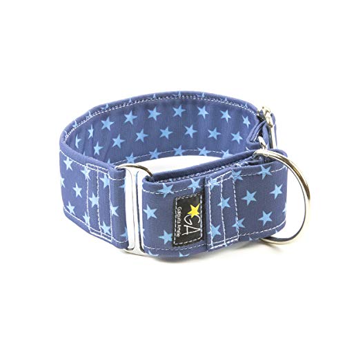 Galguita Amelie 0634438533368 Hundehalsband, Stern, L, blau Galguita Amelie 0634438533368 Hundehalsband, Stern, L, blau von Galguita Amelie