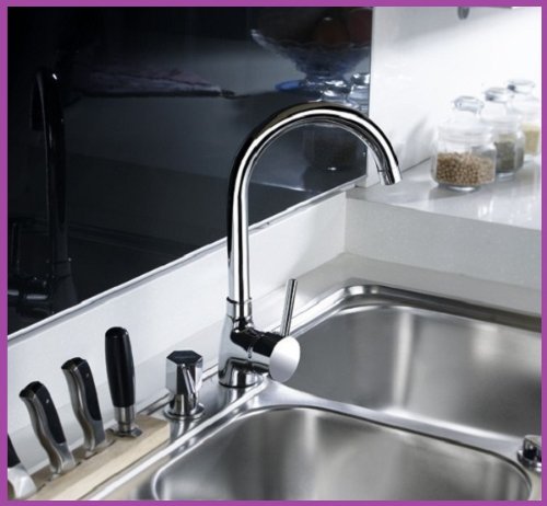 WASSERHAHN EINHANDMISCHER ARMATUR KÜCHENARMATUR SPÜLTISCHARMATUR KÜCHE von Galia-Home