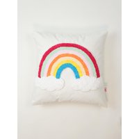Galia Tasarim - Regenbogen Büschel Samtkissen Bunte Wolke Kissenbezug 45 X cm von GaliaDesignStudio