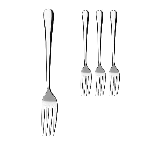 Galicja Boston Besteck Aus Edelstahl – Essbesteck – Cutlery – Edelstahl Besteck – Bistrobesteck – Besteck Rostfrei – Gabel – Cutlery 3er-Set 20,3x2,5cm von GALICJA