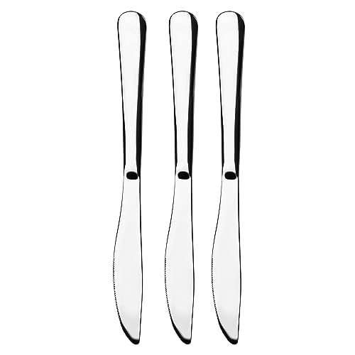 Galicja Boston Besteck Aus Edelstahl – Essbesteck – Cutlery – Edelstahl Besteck – Bistrobesteck – Besteck Rostfrei – Messer – Cutlery 2er-Set 22,5x2cm von GALICJA