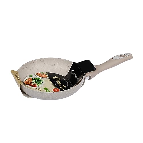 GALICJA Bratpfanne Granita – Kleine Pfanne – Frying Pan – Pfanne Antihaft – Pfanne Klein – Brat- & Universalpfannen – Stahlpfanne – Antihaft Pfanne – Pfanne Gasherd – 18x33,5x4 von GALICJA