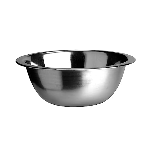 Galicja Hohe Schüssel – Salatschüssel – Bowl Schüssel – Salatschüssel Groβ – Salad Bowl – Schüssel Edelstahl – Edelstahl Schale – Groβe Salatschüssel – 16cm von GALICJA