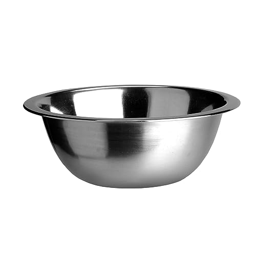 GALICJA Hohe Schüssel – Salatschüssel – Bowl Schüssel – Salatschüssel Groβ – Salad Bowl – Schüssel Edelstahl – Edelstahl Schale – Groβe Salatschüssel – 18cm von GALICJA