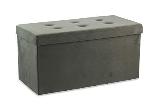 Galileo Casa 2194627 Klappbank mit Samt grau 76, Maße B 37 x H 37 cm Galileo Casa 2194627 Klappbank mit Samt grau 76, Maße B 37 x H 37 cm von Galileo Casa