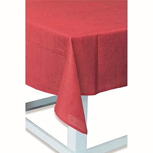 Galileo Casa 2196679 Tischdecke 140 x 180 Rot, schmutzabweisend, Polyester, Rot, NO von GALILEO